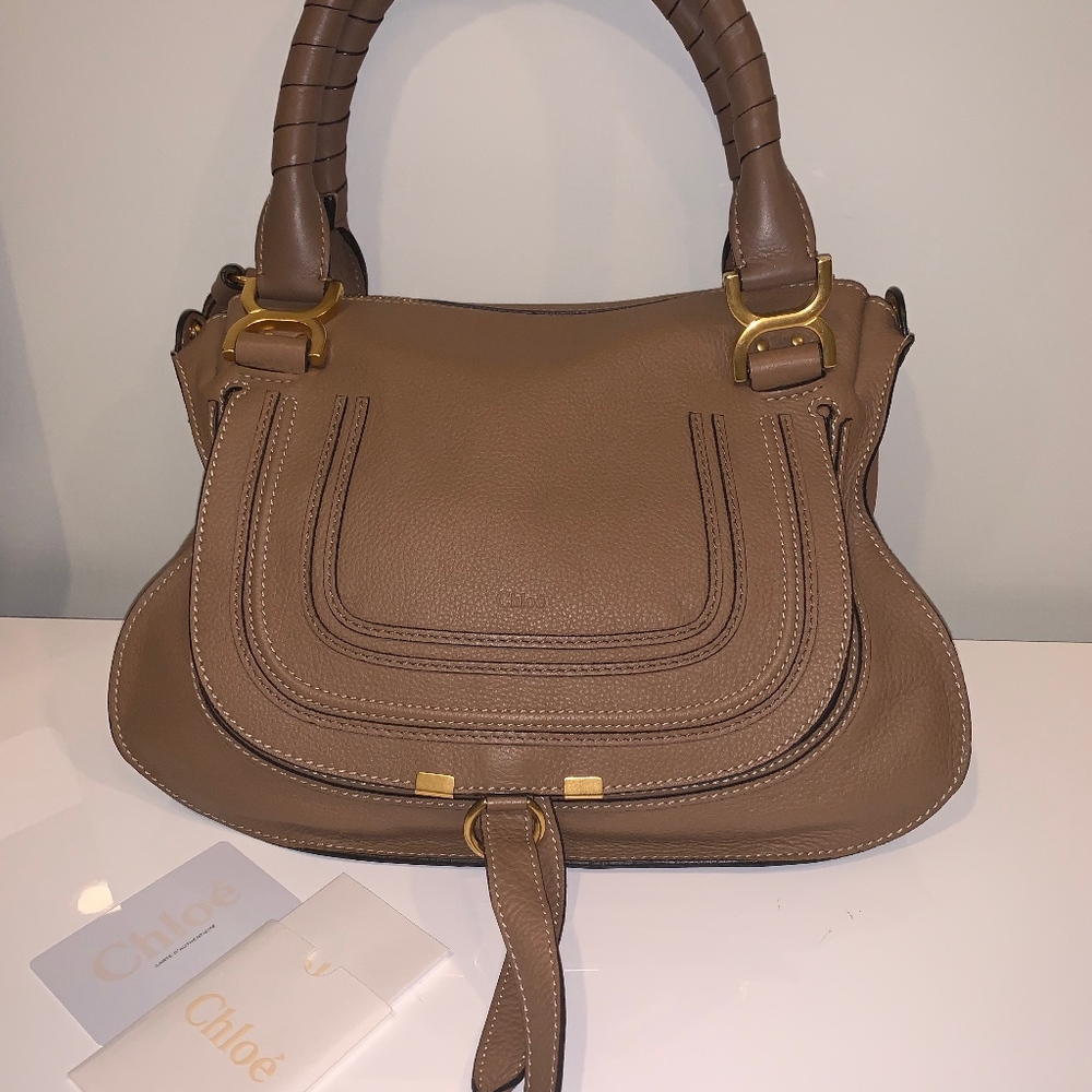 Chloé Medium Marcie Leather Purse